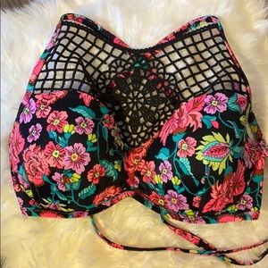Floral Bikini Top - SIZE 34DD